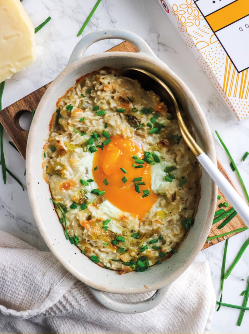Oeuf cocotte au cantal