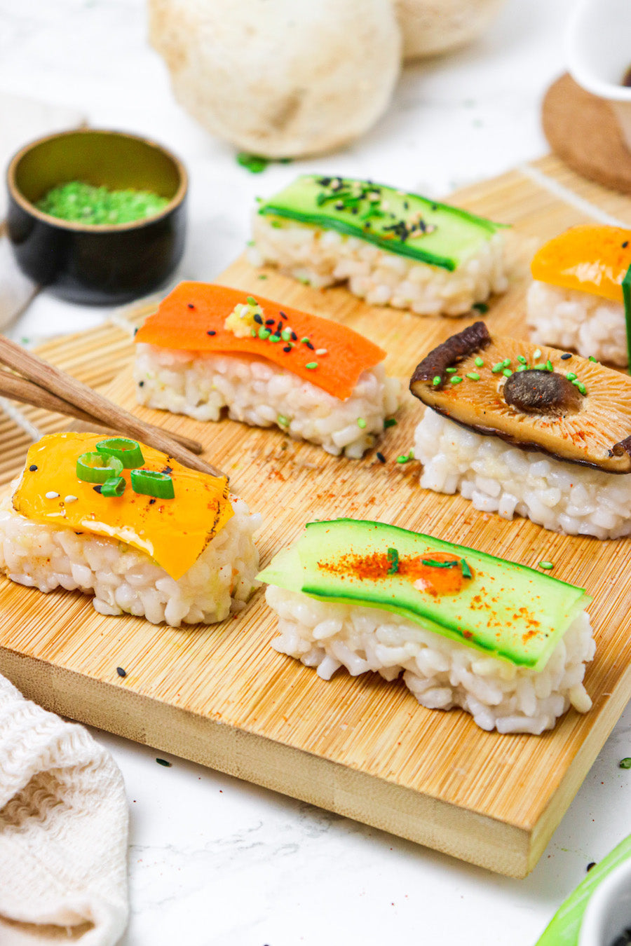 Sushis végétariens
