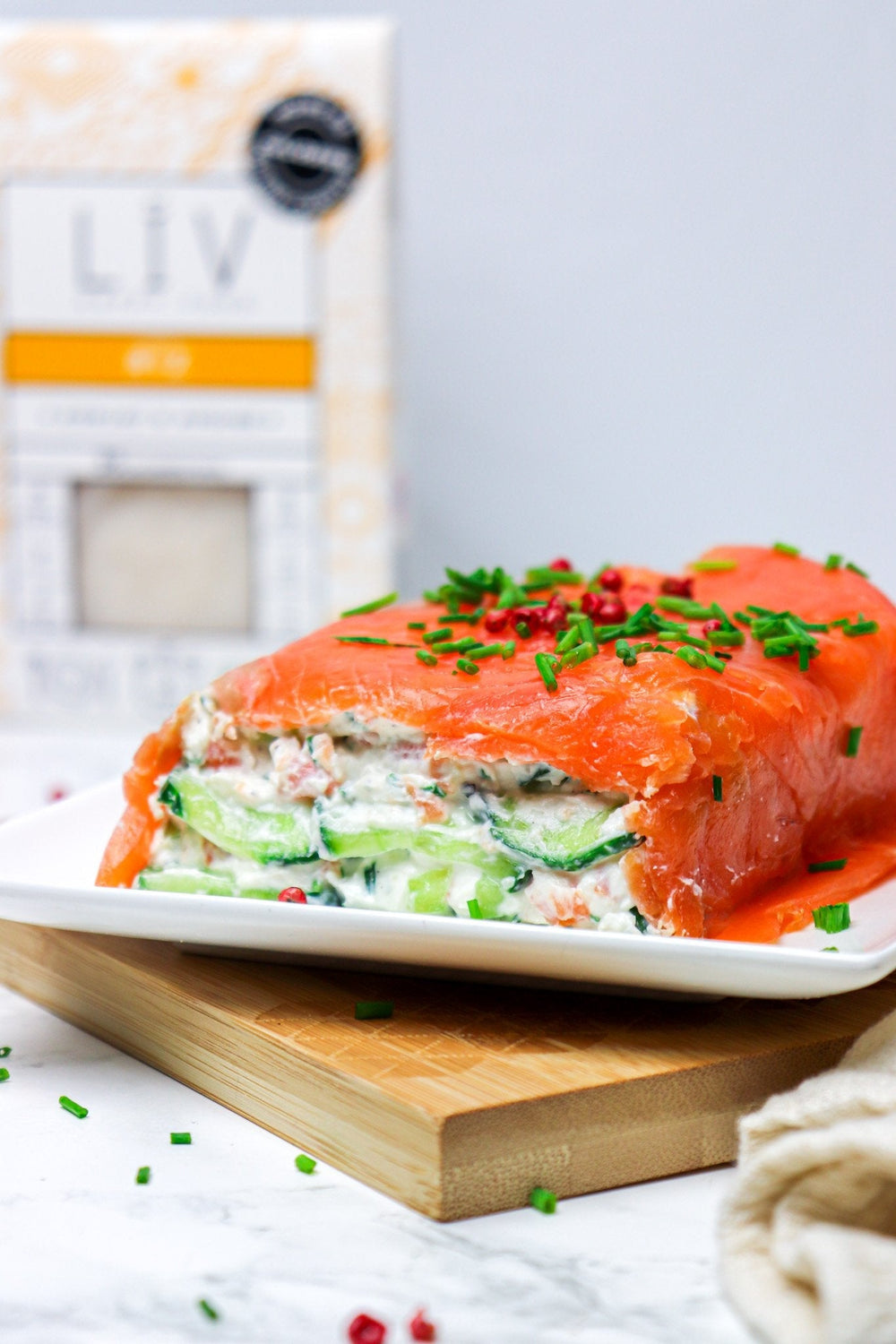 Terrine de saumon fumé