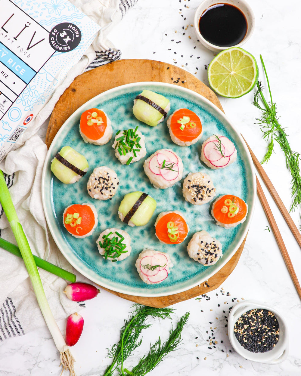 Sushi balls