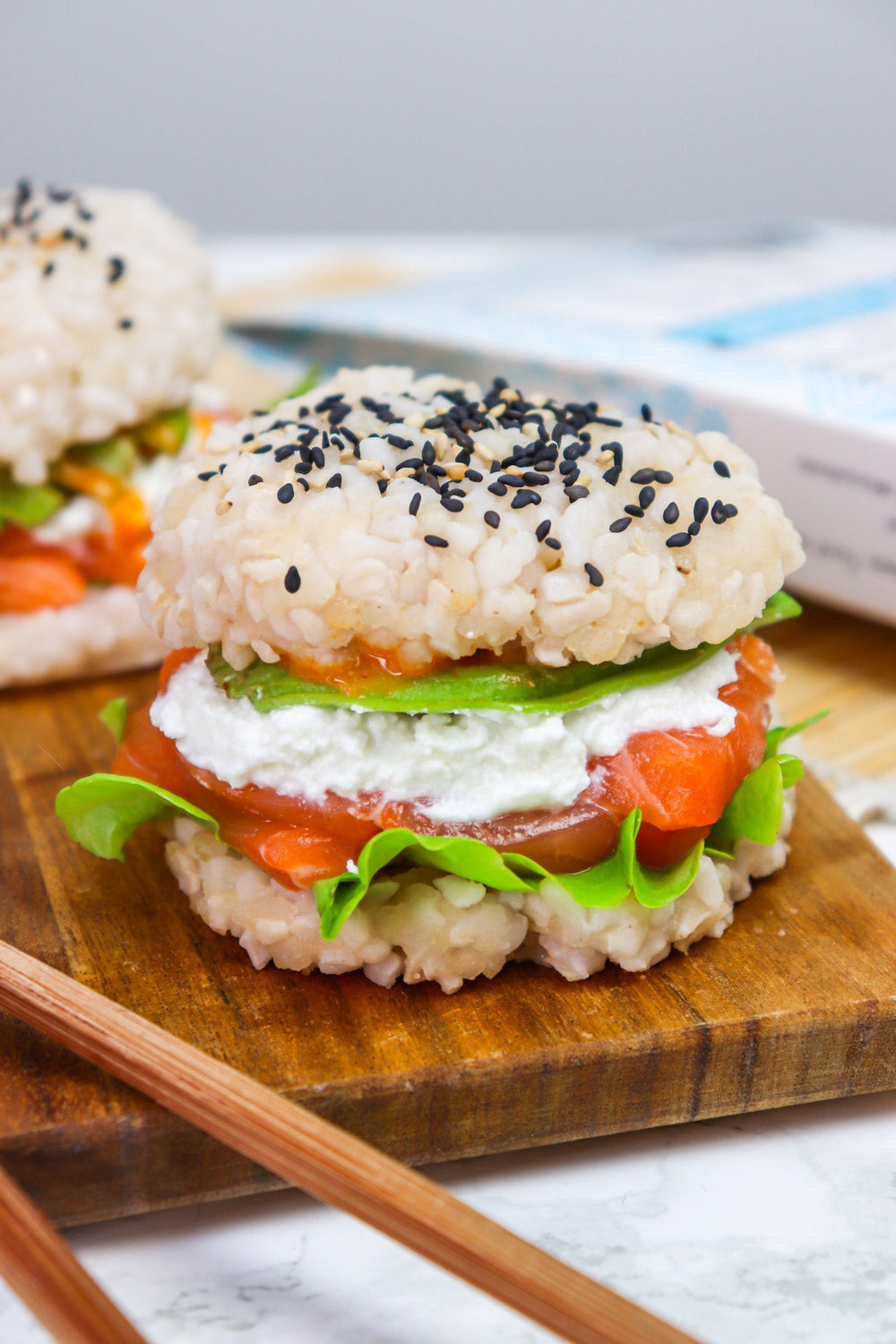 Sushi burgers