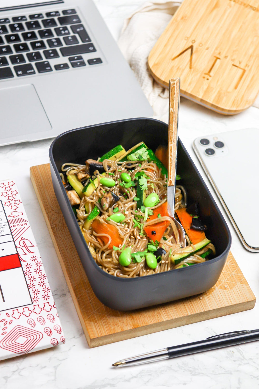 Noodles sautés spécial bento