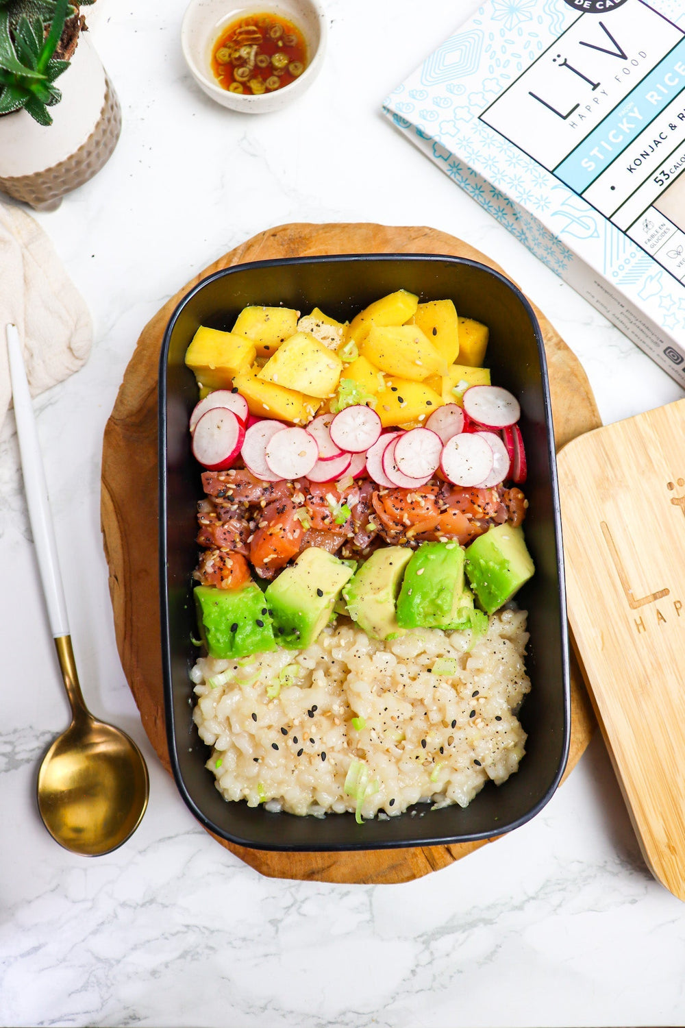 Poké bowl spécial bento