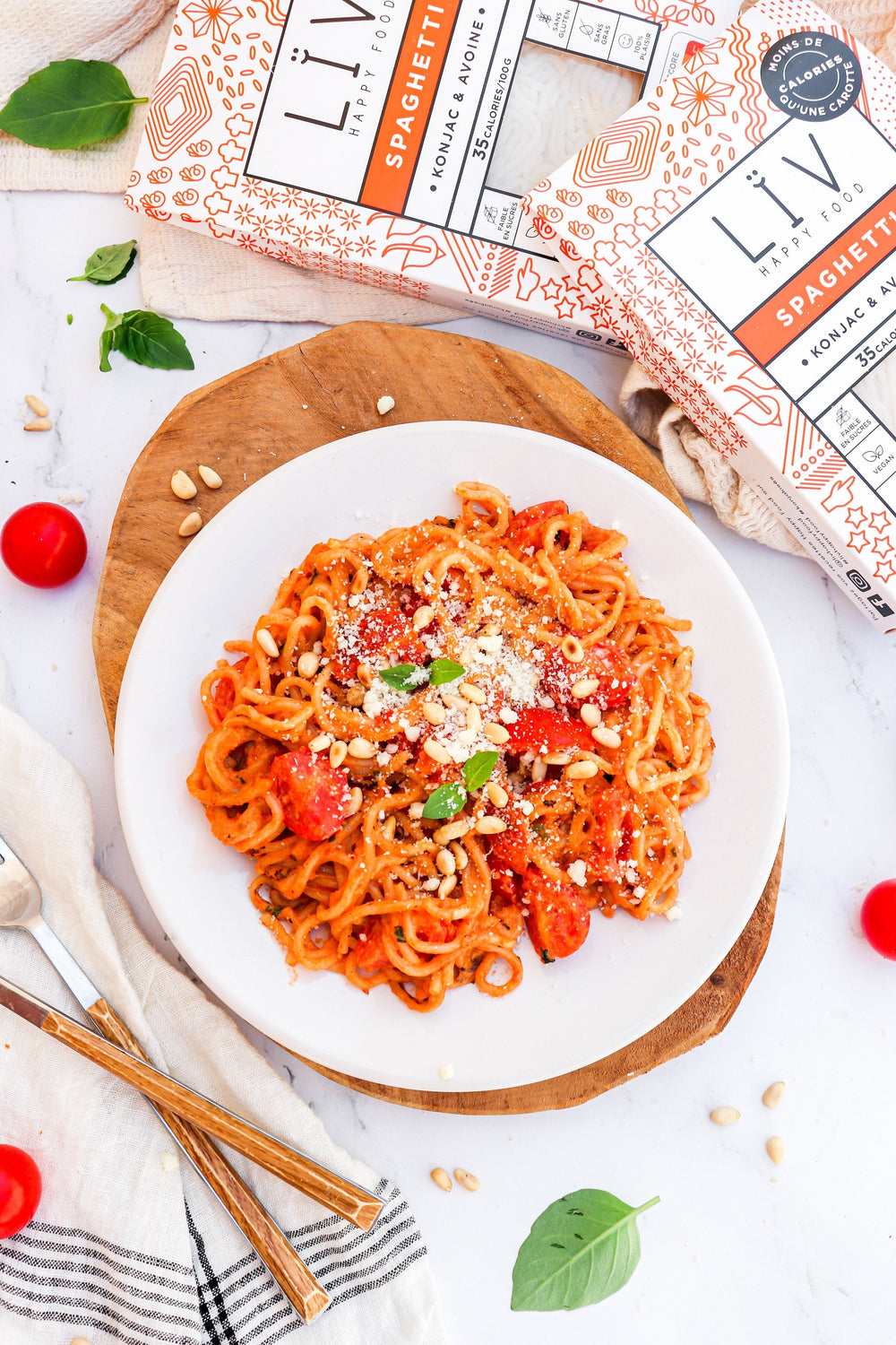Spaghetti pesto rosso no stress