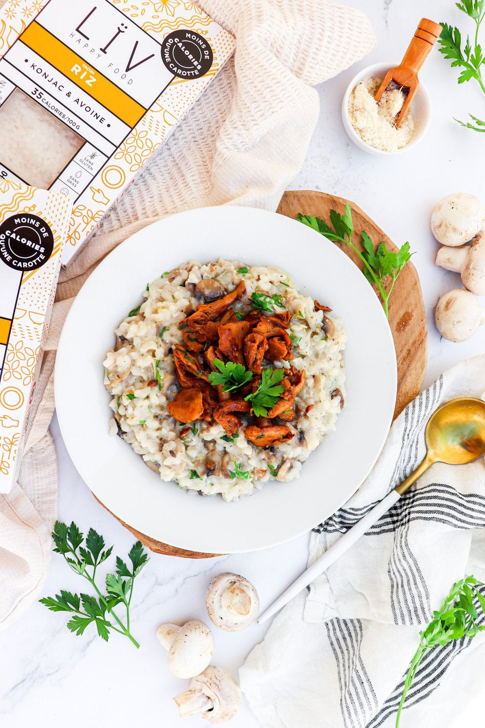 Risotto aux girolles