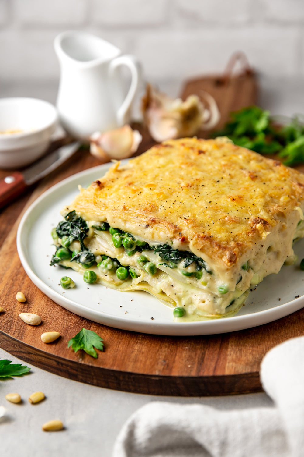 Lasagnes épinards emmental