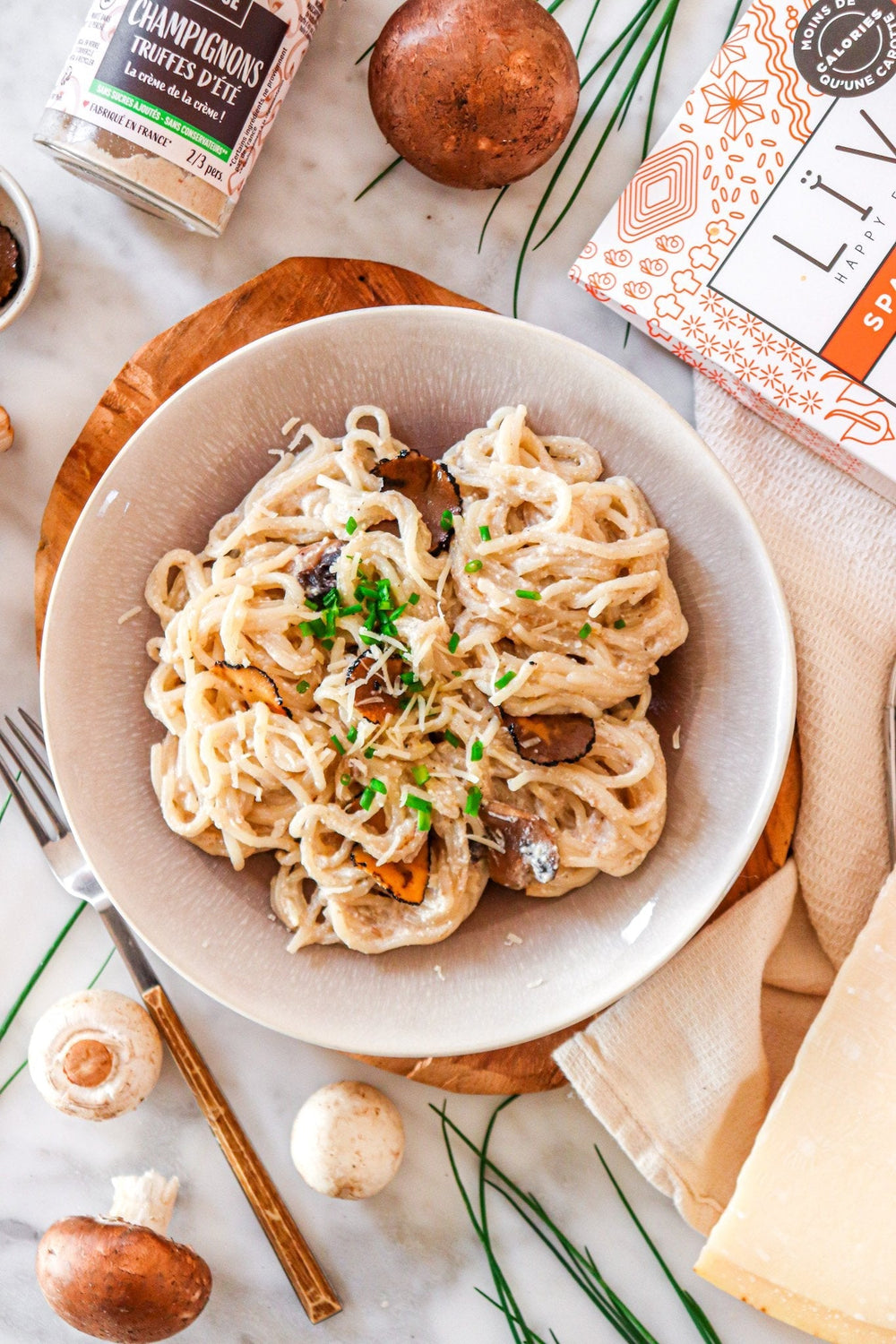 Spaghetti à la truffe