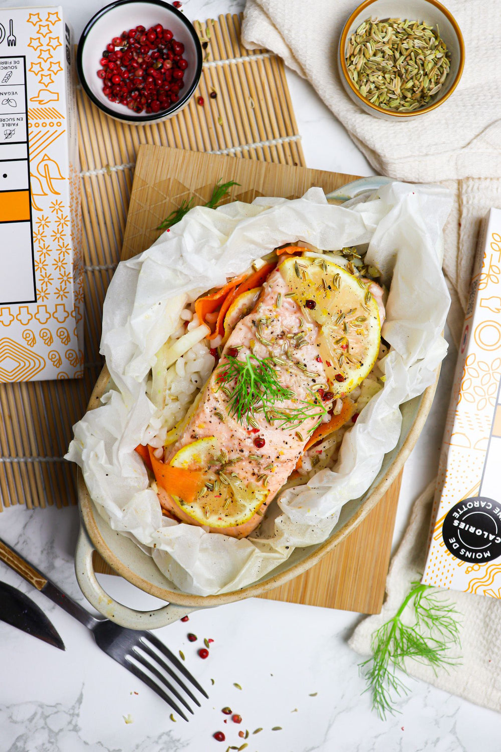 Papillote surprise