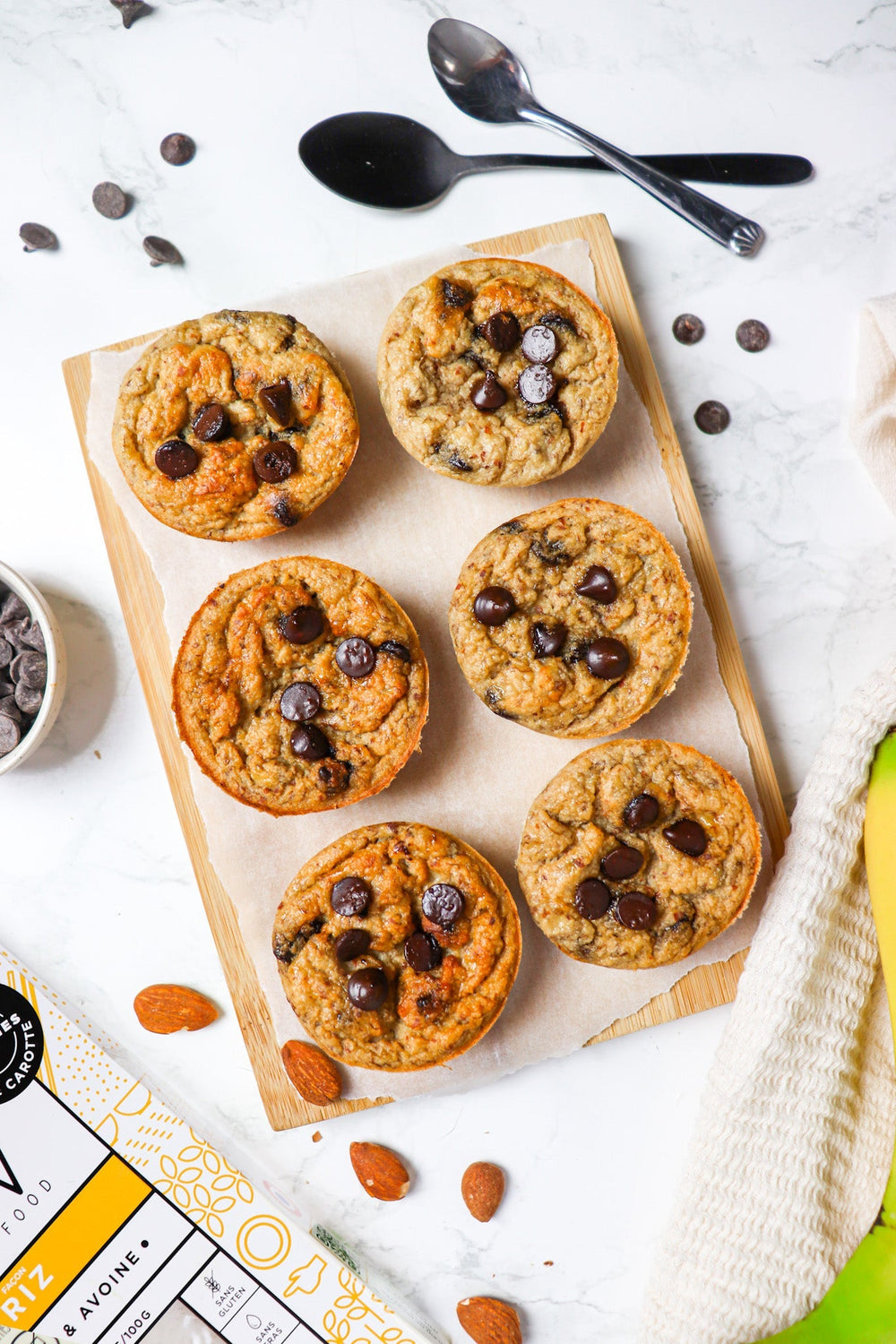 Muffins Banana bread