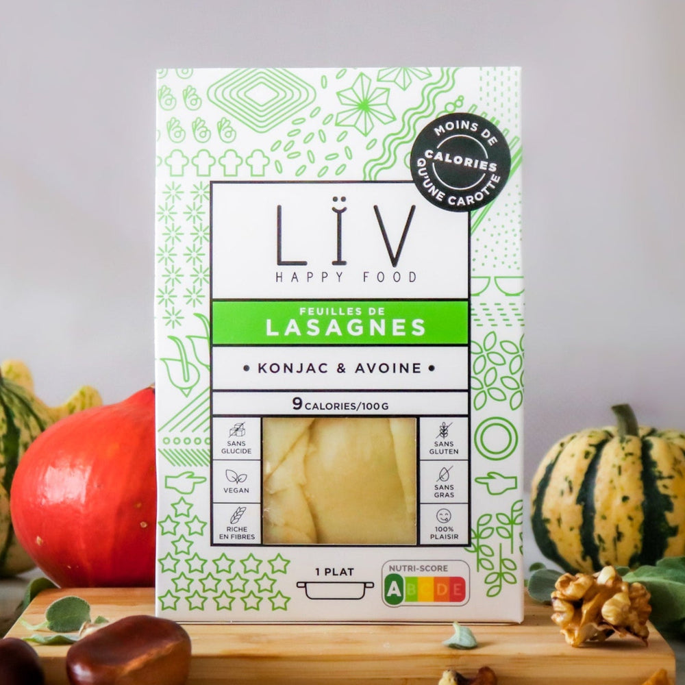 Lasagnes de konjac