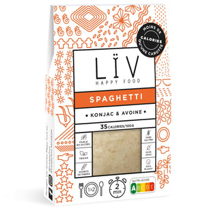 Spaghetti de konjac 6x200g LIV Happy Food 