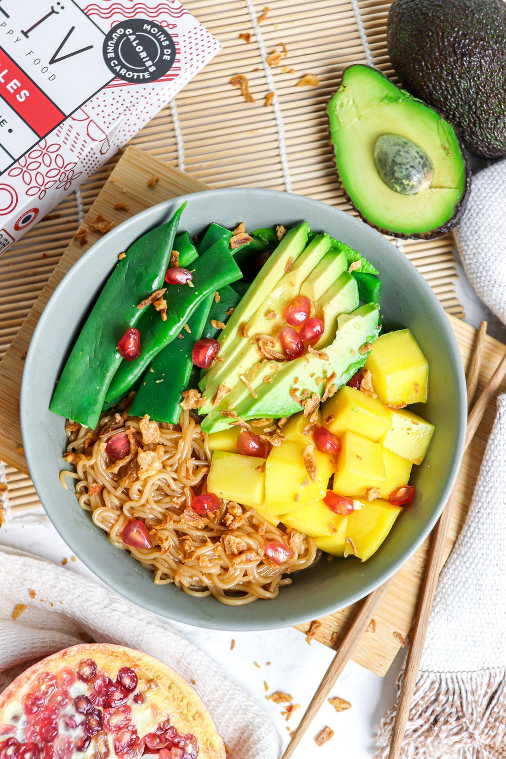 Buddha bowl de noodles