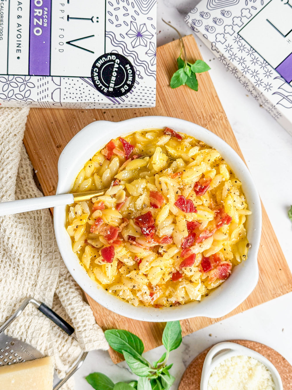 Orzo façon carbo