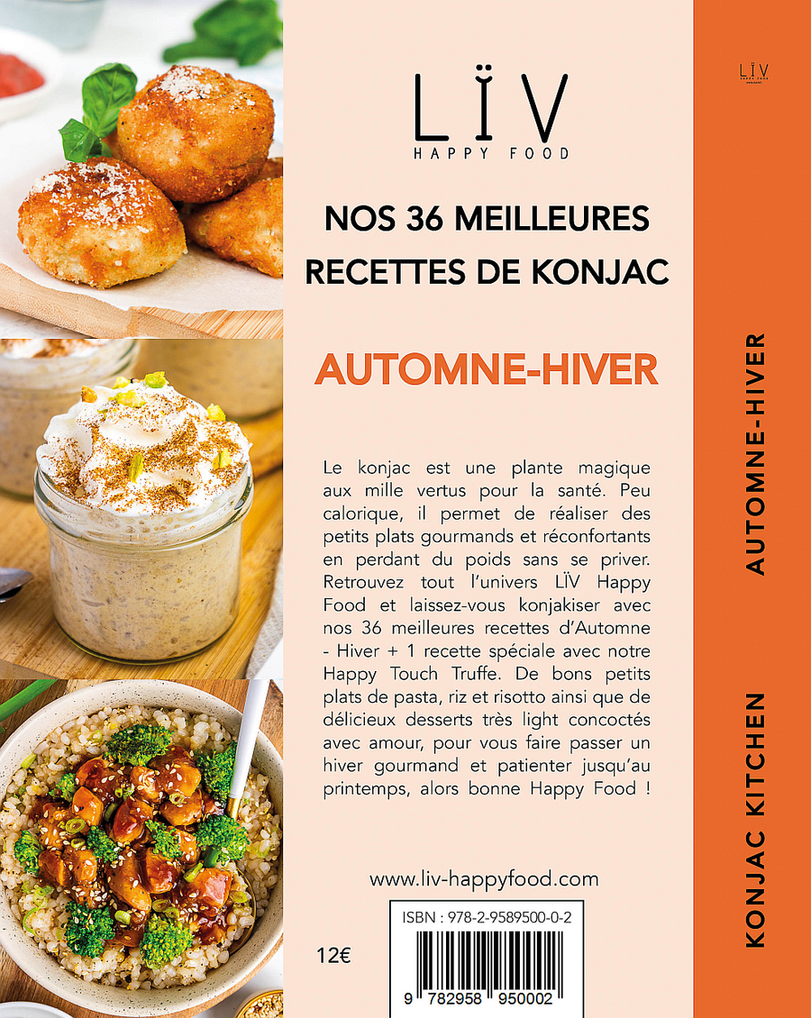 Achat Livre de recette Automne - Hiver Best of Konjac en gros