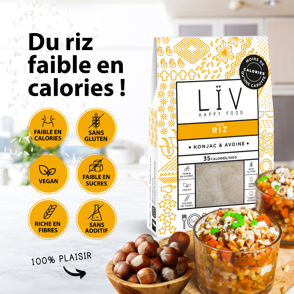 Riz de konjac