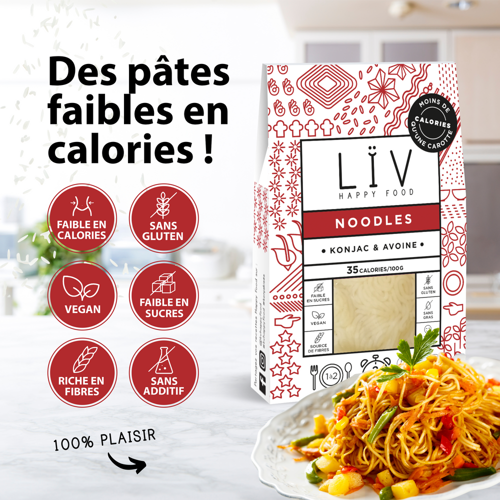 Nouilles de konjac