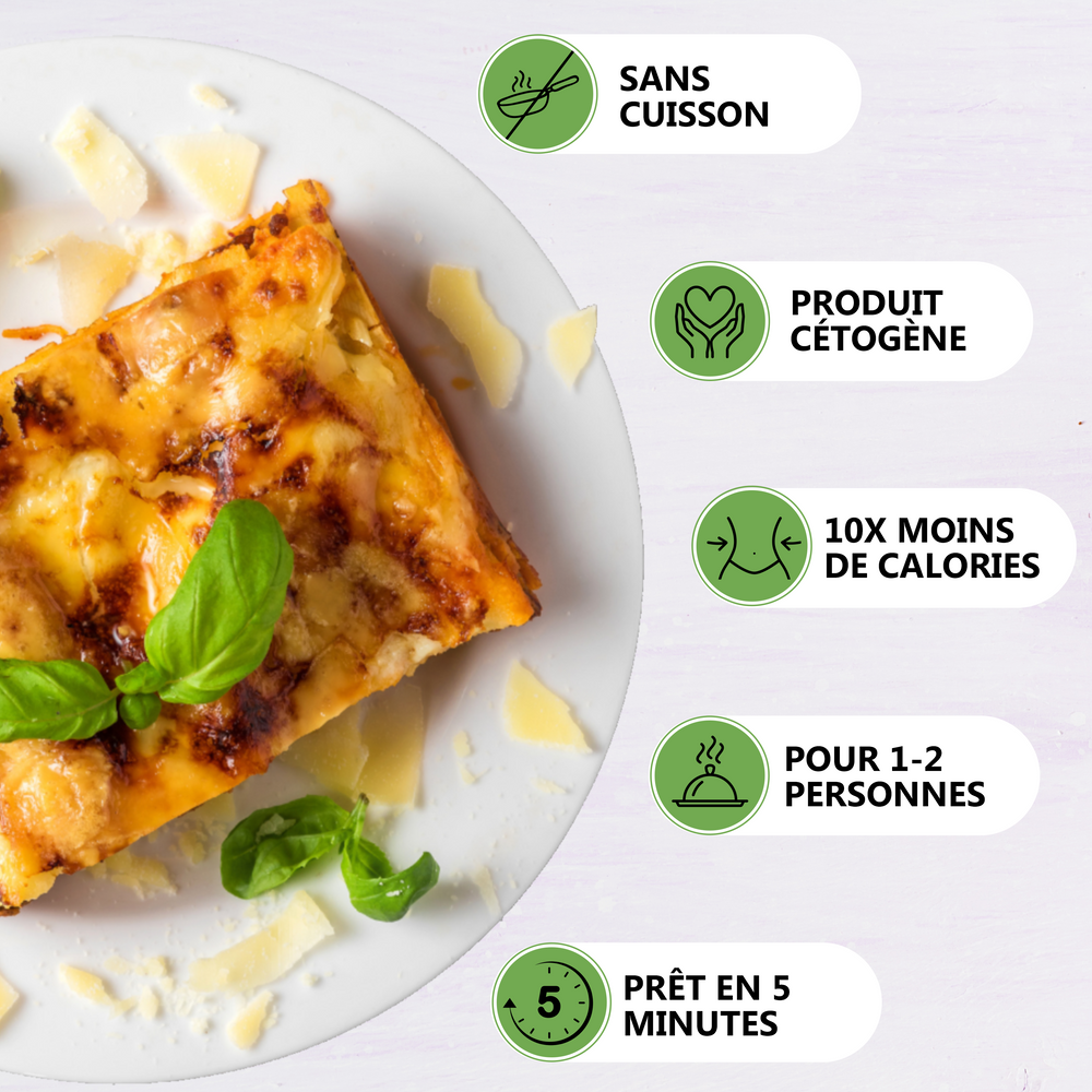 Lasagnes de konjac