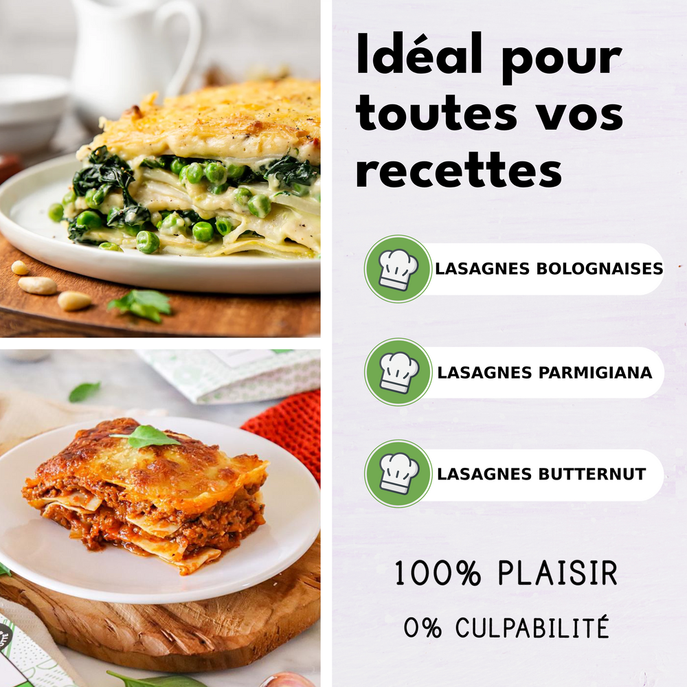 Lasagnes de konjac