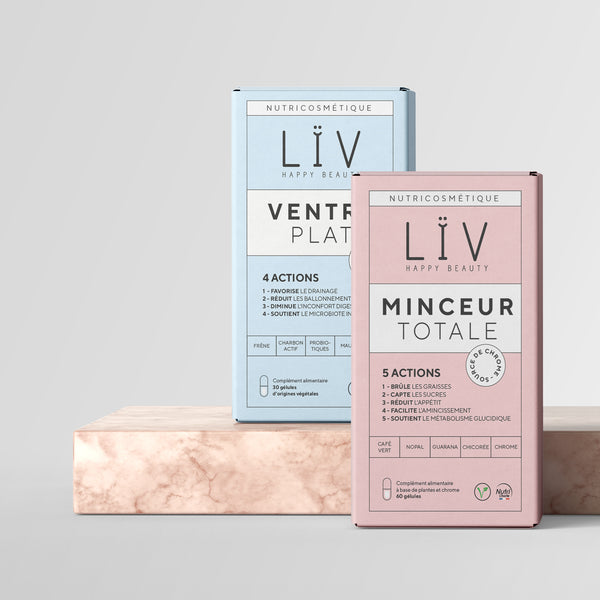 Compléments alimentaires minceur LÏV Happy Food