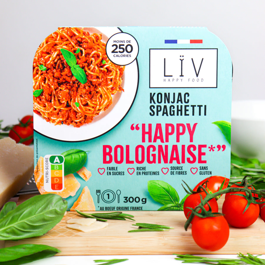 Spaghetti konjac & avoine LIV HAPPY FOOD : le sachet de 200g à