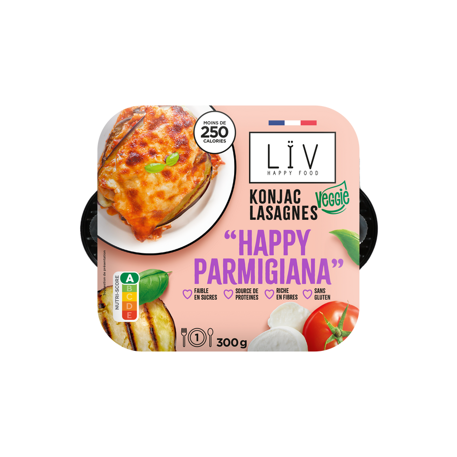 Happy Parmigiana Veggie 6x300g - LIV Happy Food